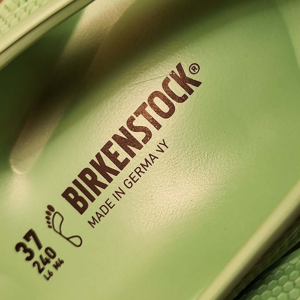 Birkenstock Green Flip Flops Birkenstock Women's, Honolulu EVA Sandal Jade 37 - Picture 6 of 15